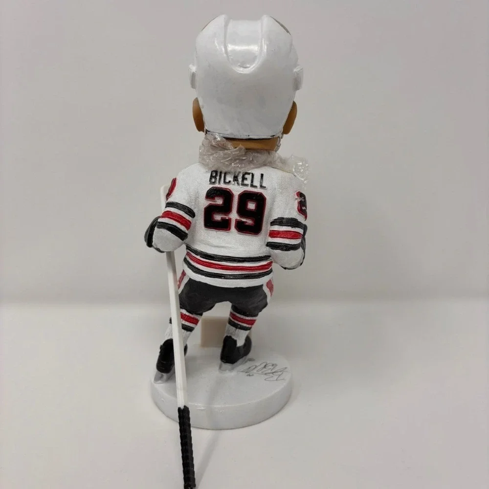 Chicago Blackhawks Bryan Bickell Bobblehead Goal Celebration SGA NEW Lemonhead